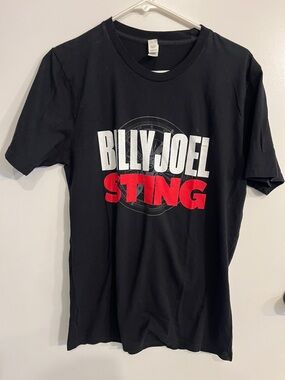 Men’s size medium Billy Joel & Sting 2024 Live In Tampa Tour Tee Shirt